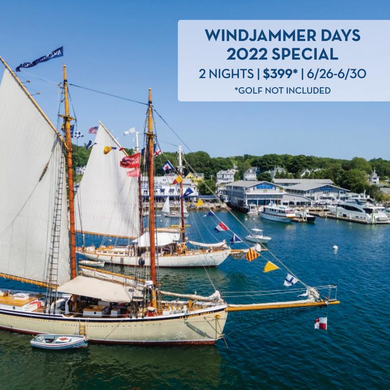 WINDJAMMER DAYS 2 Night Stay Special Rate at Oceanside PenBay Pilot
